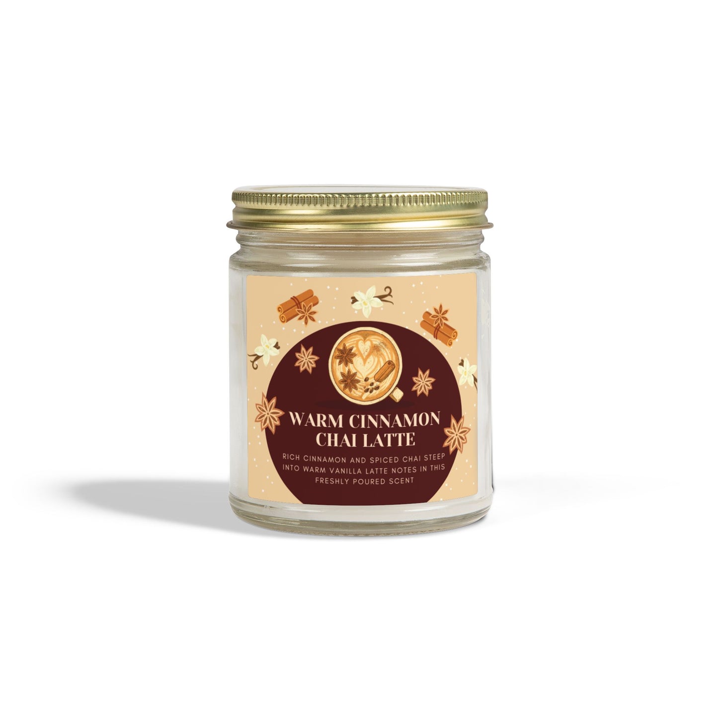 Cinnamon Chai Latte Scented Candle