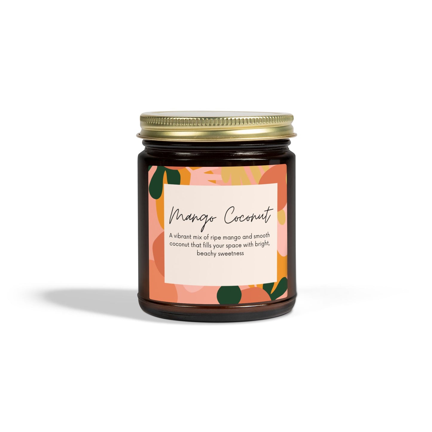 Mango Coconut Scented Candle