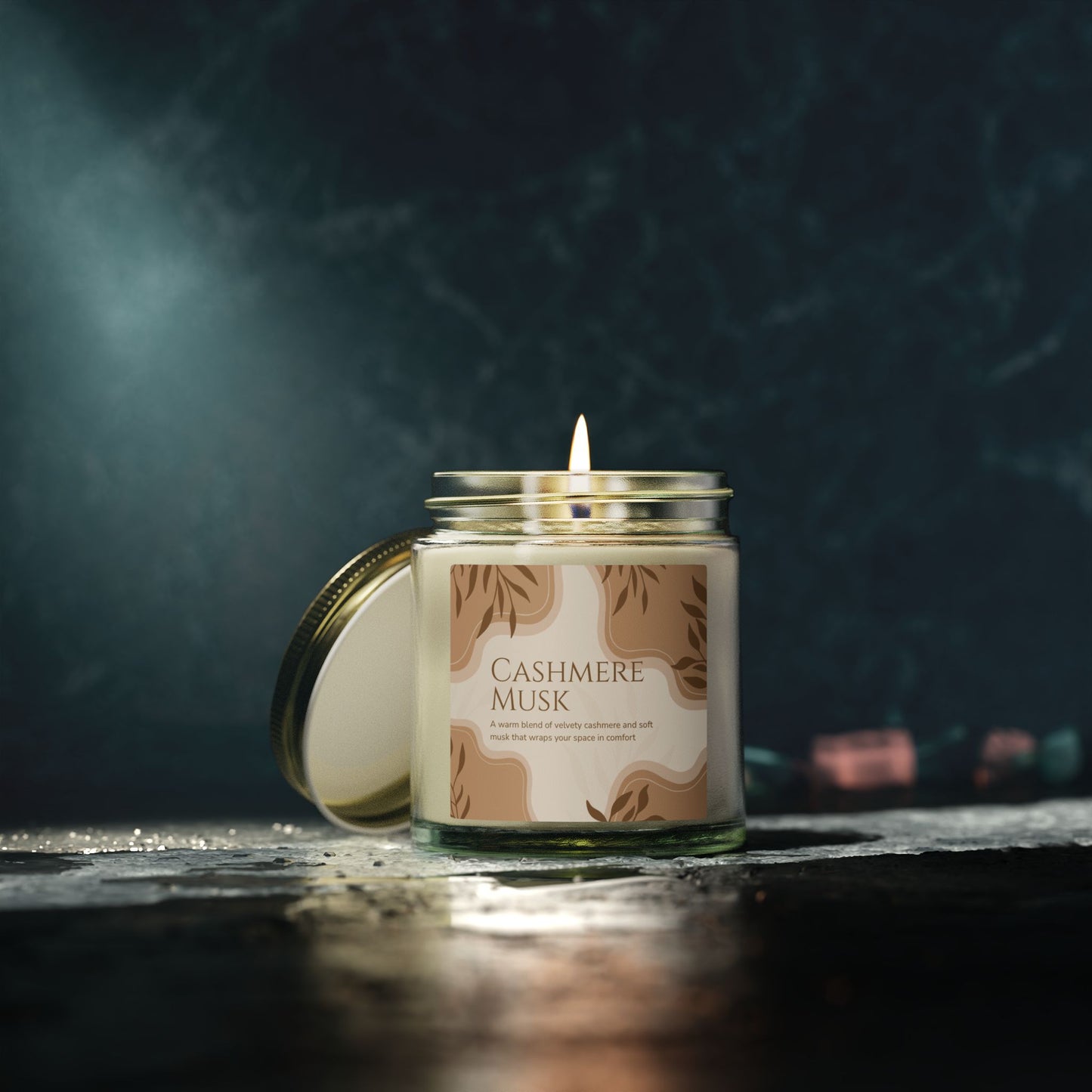 Cashmere Musk Scented Candle
