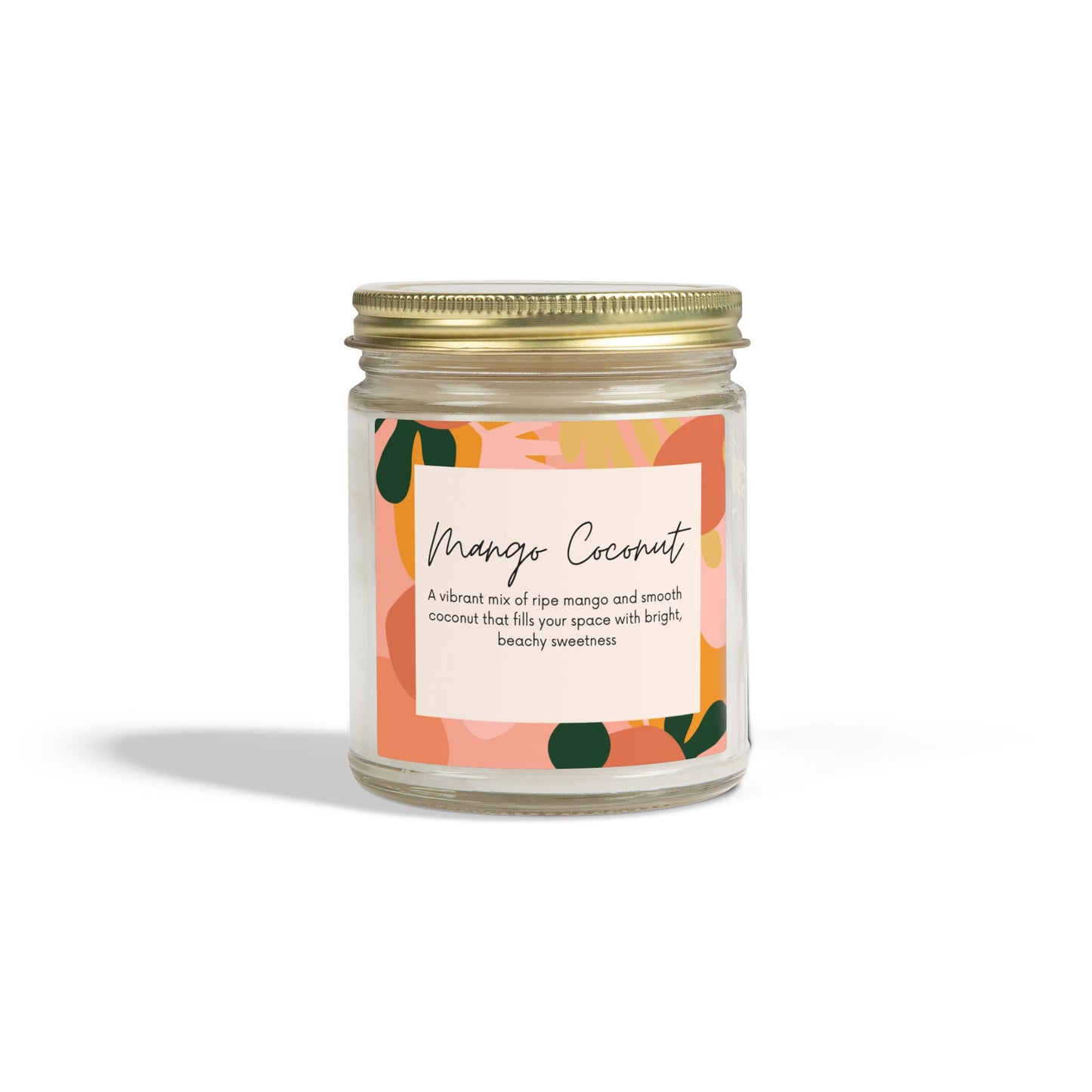 Mango Coconut Scented Candle