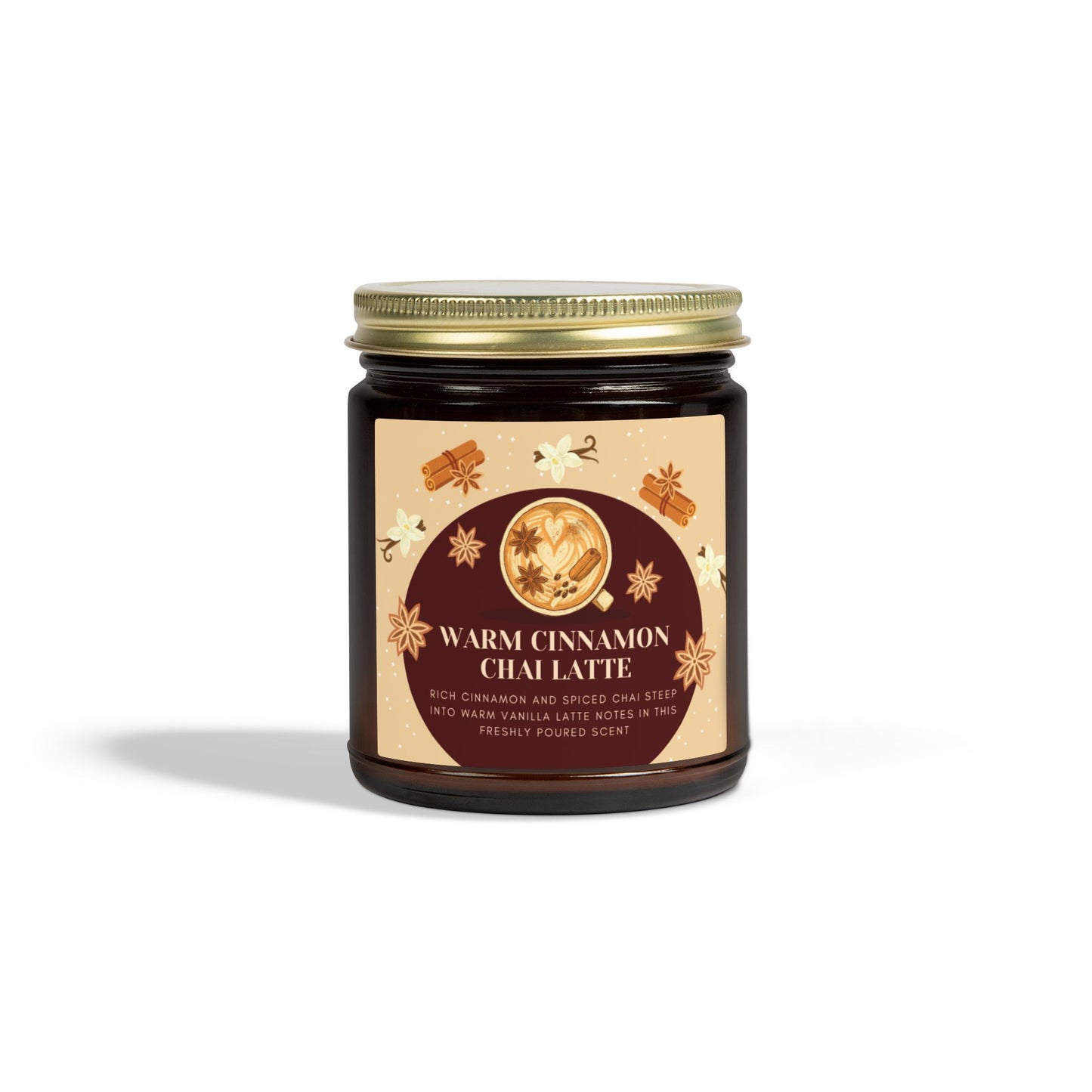 Cinnamon Chai Latte Scented Candle