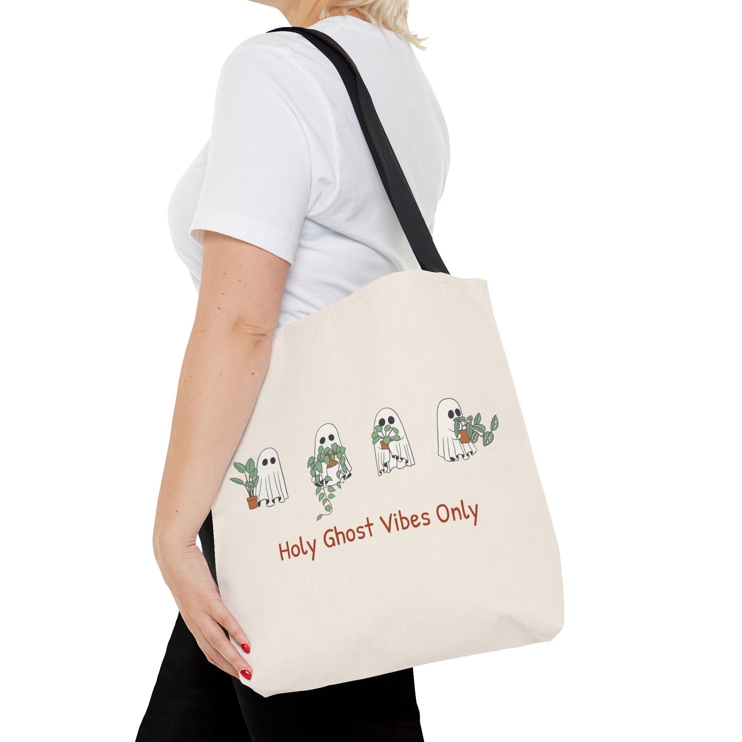 Holy Ghost Tote Bag - Cream