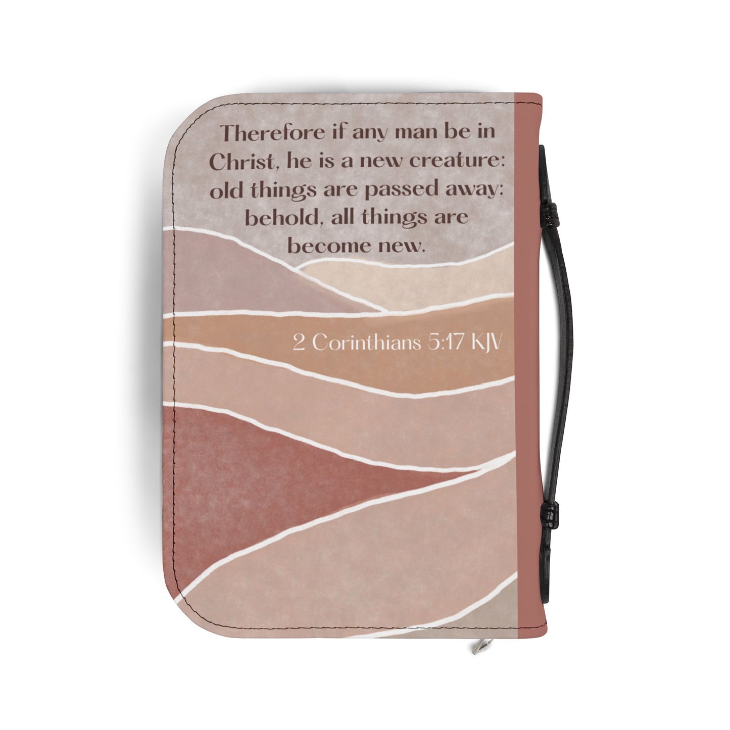 "New Creation” Bible Cover – 2 Corinthians 5:17 (KJV)