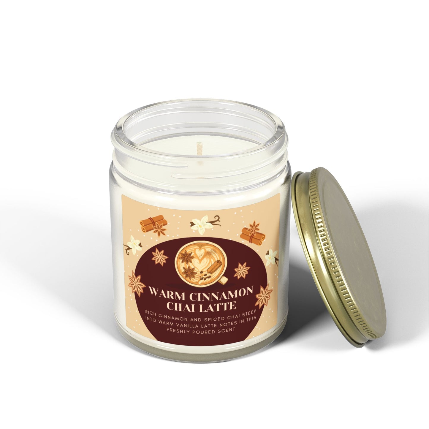 Cinnamon Chai Latte Scented Candle
