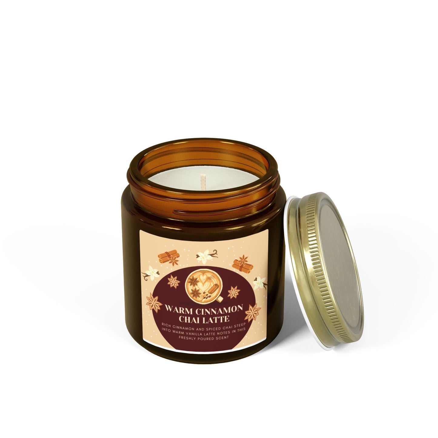 Cinnamon Chai Latte Scented Candle