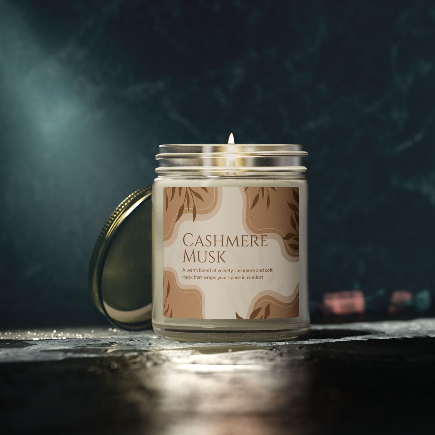 Cashmere Musk Scented Candle