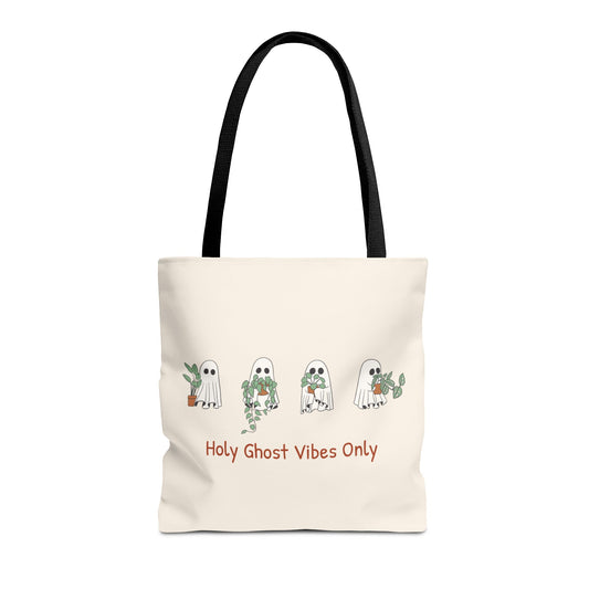 Holy Ghost Tote Bag - Cream