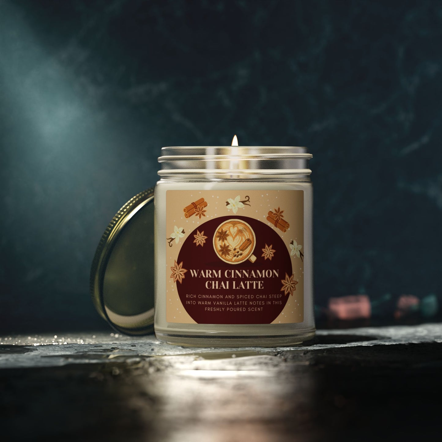 Cinnamon Chai Latte Scented Candle
