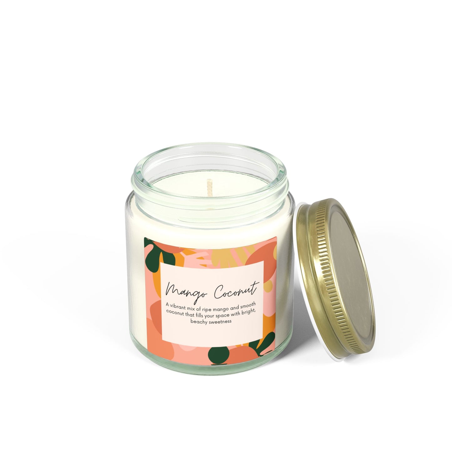 Mango Coconut Scented Candle
