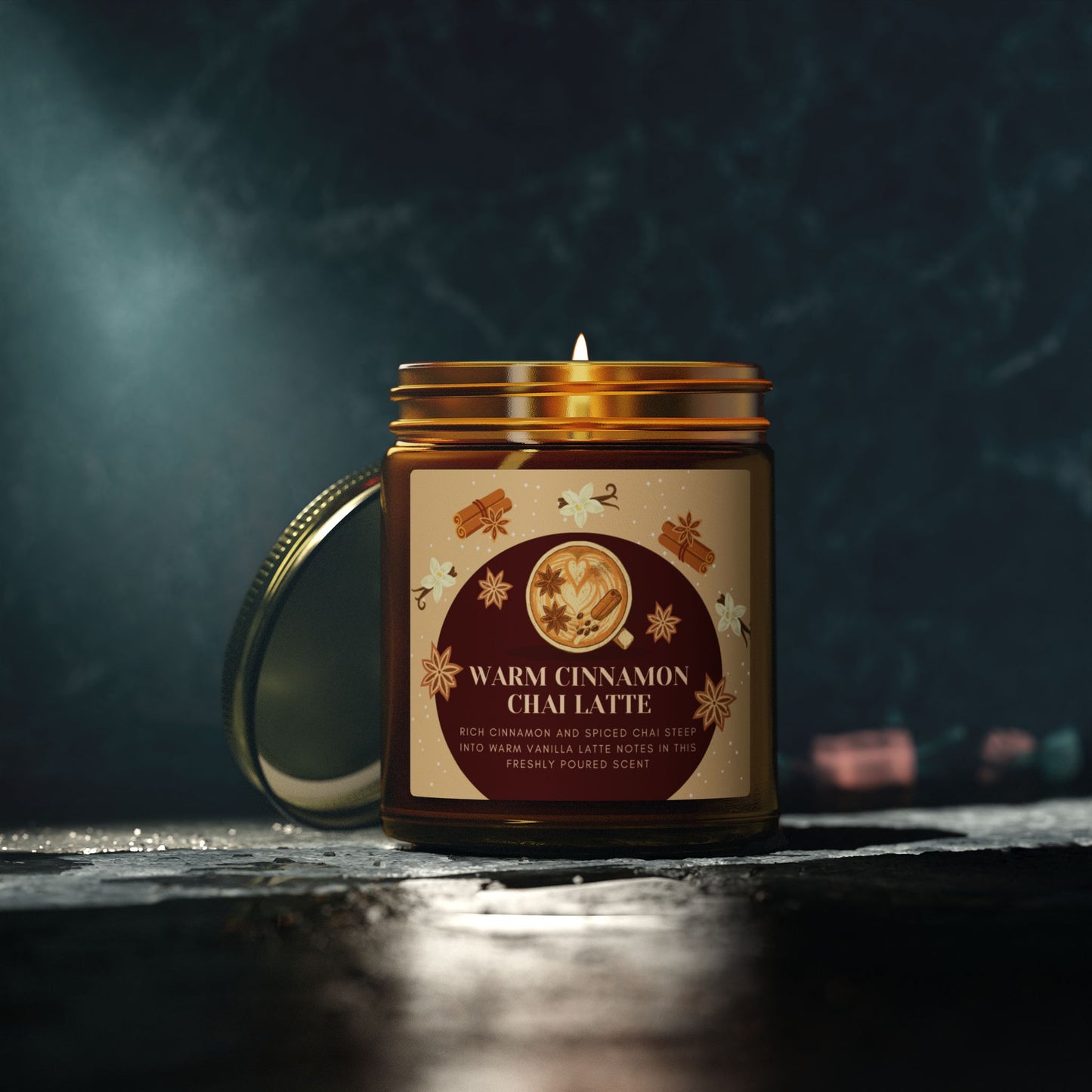 Cinnamon Chai Latte Scented Candle
