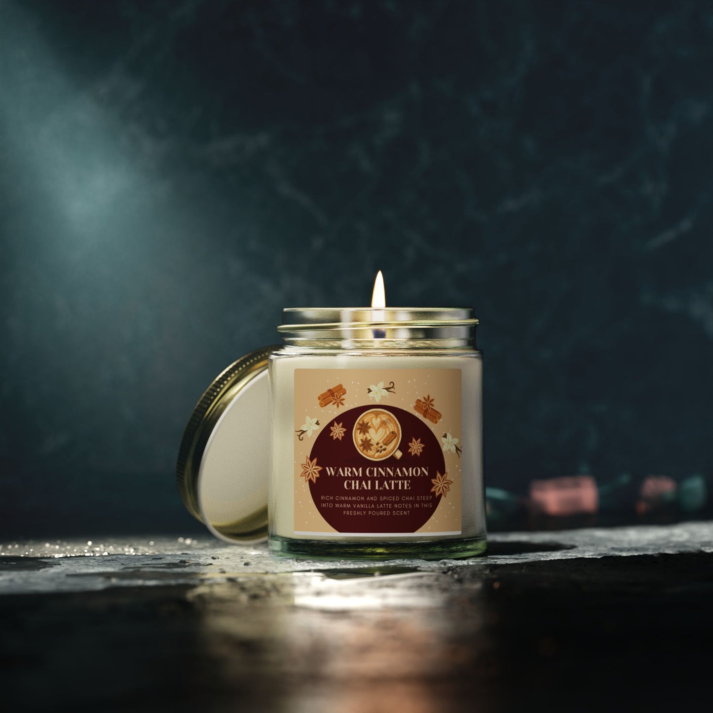 Cinnamon Chai Latte Scented Candle