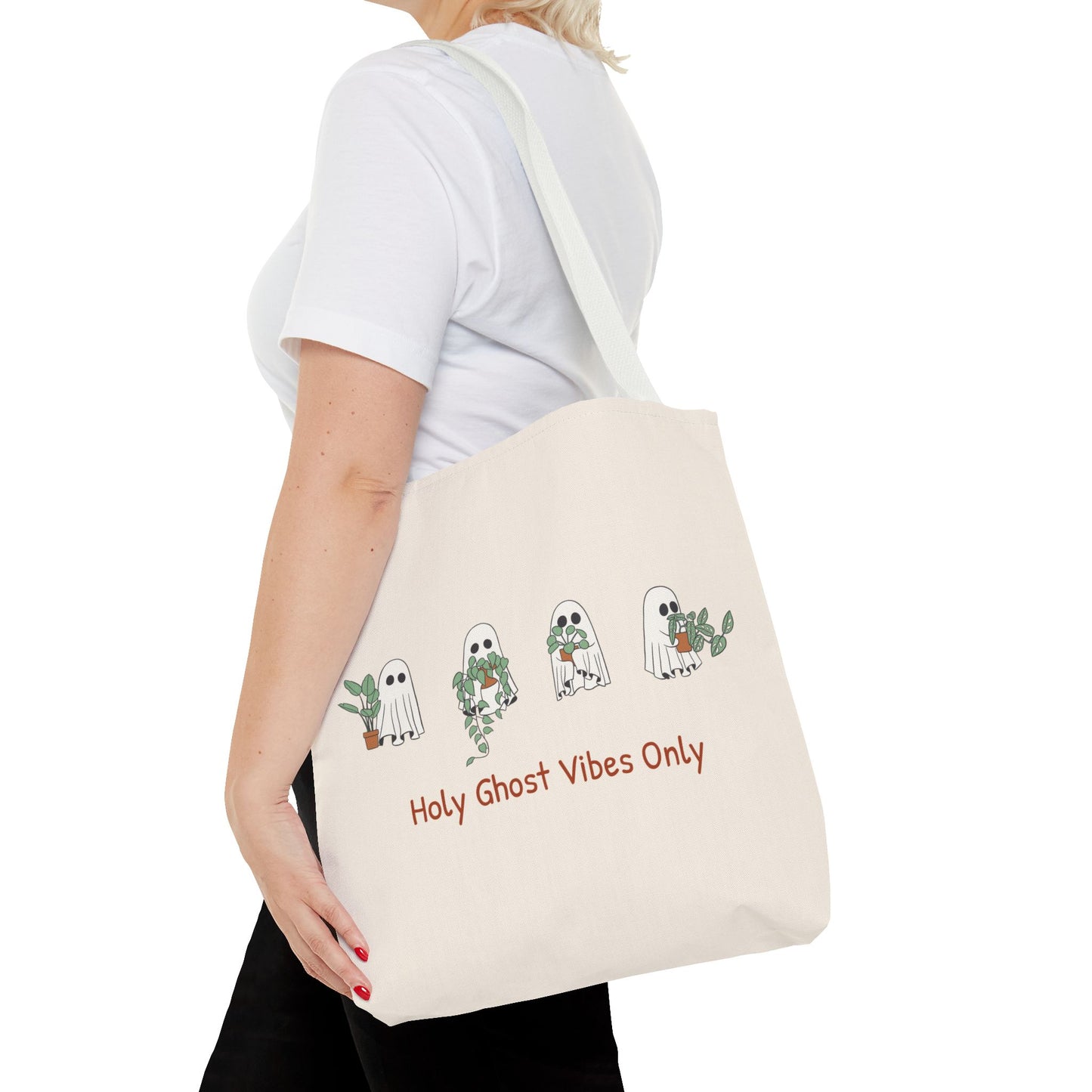 Holy Ghost Tote Bag - Cream