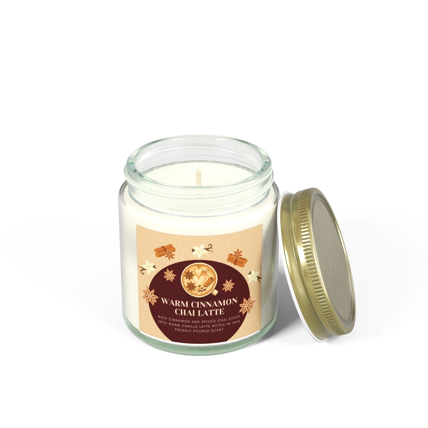 Cinnamon Chai Latte Scented Candle