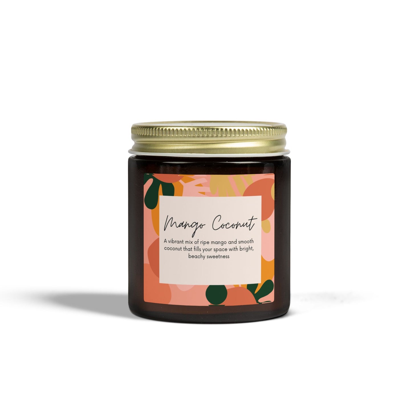 Mango Coconut Scented Candle