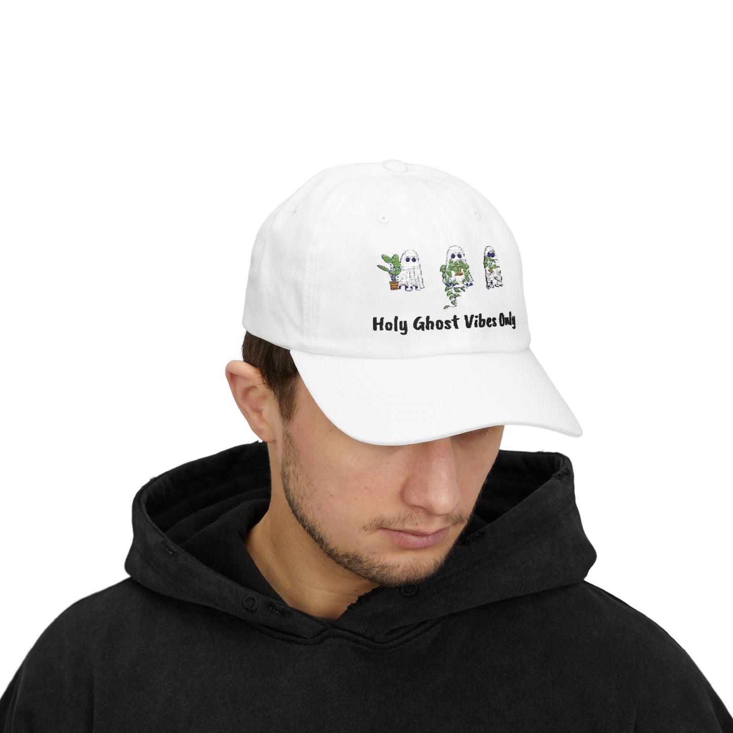 Holy Ghost Embroidered Dad Cap