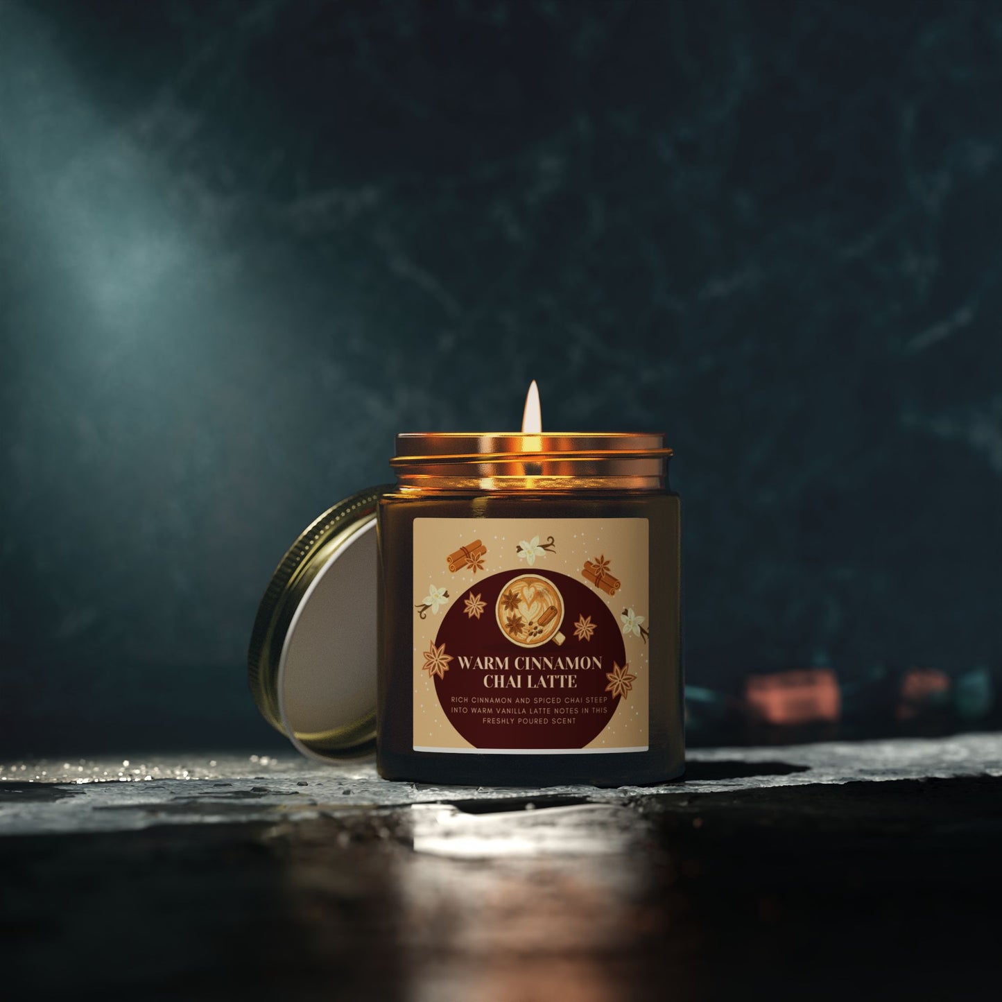 Cinnamon Chai Latte Scented Candle