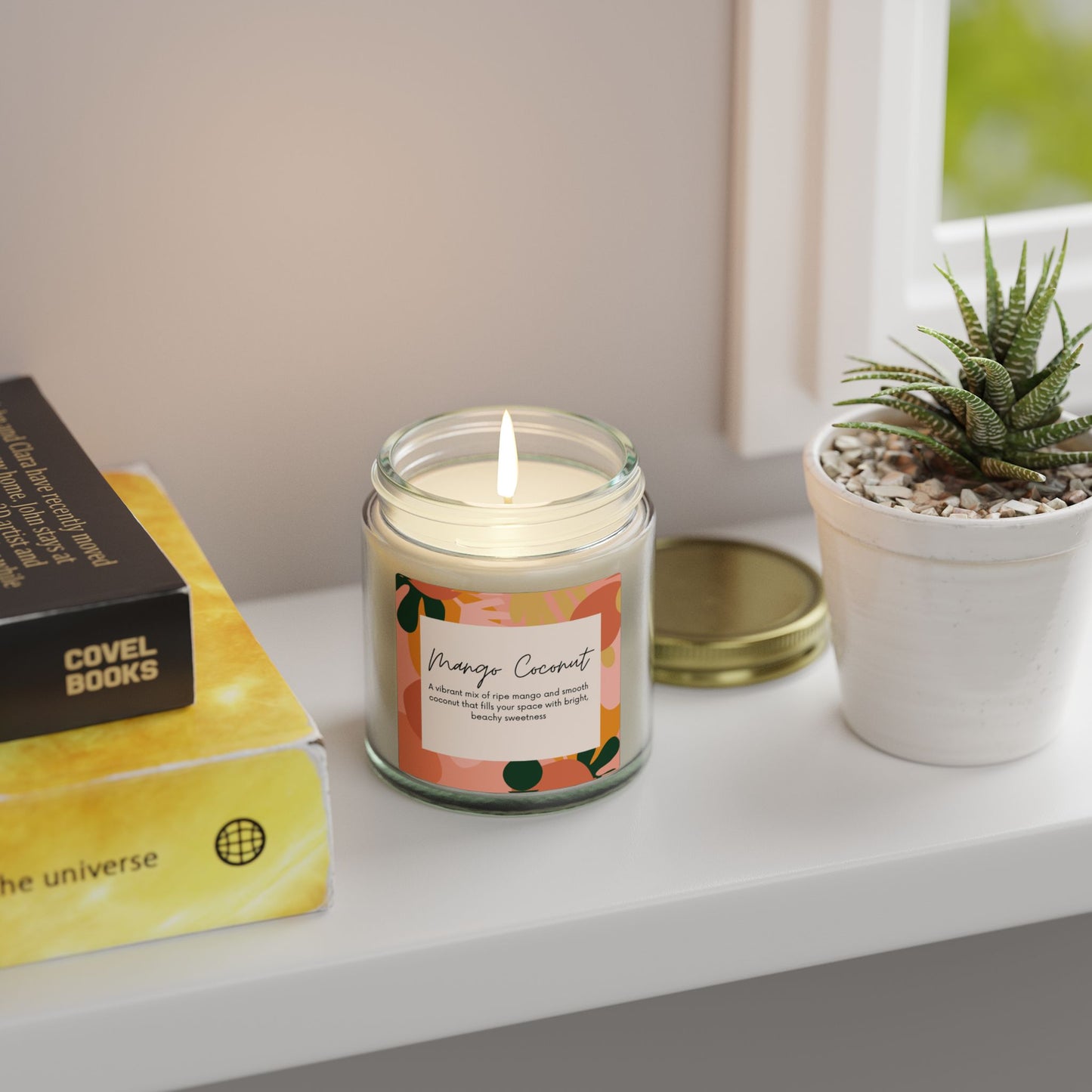 Mango Coconut Scented Candle