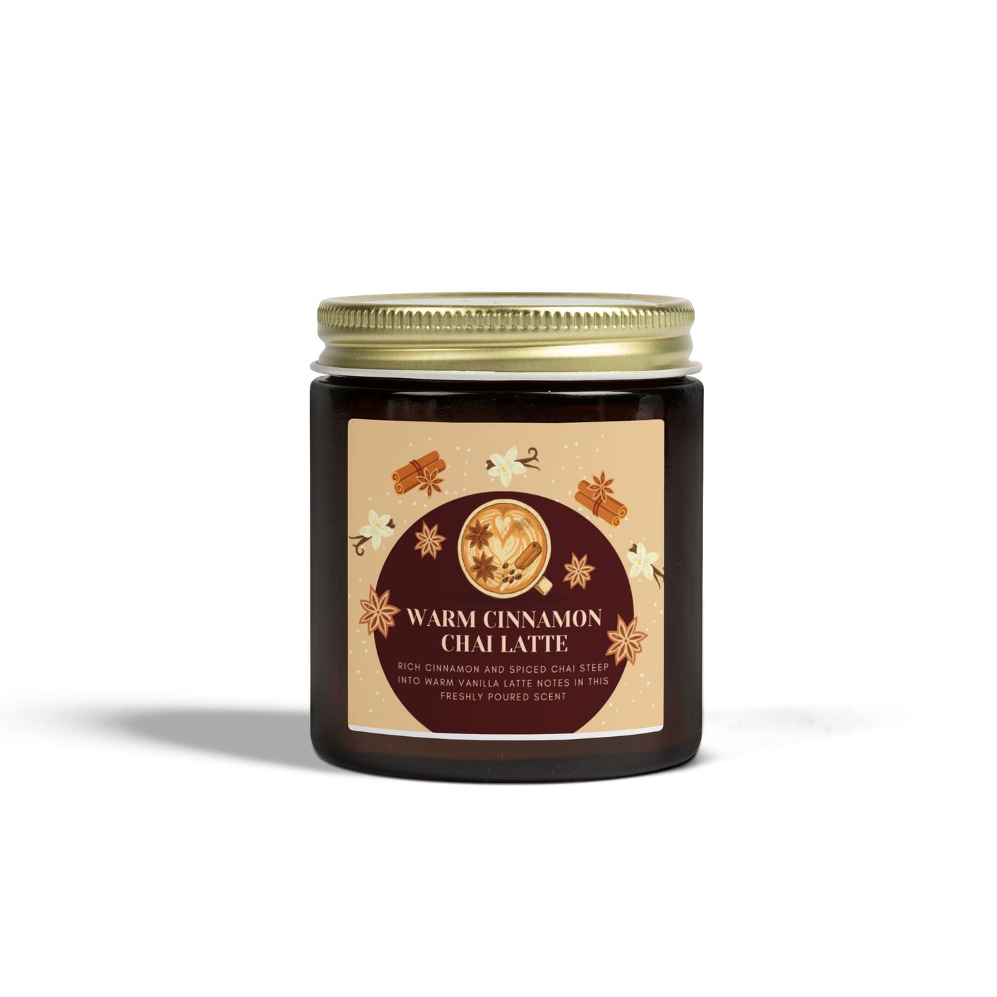 Cinnamon Chai Latte Scented Candle