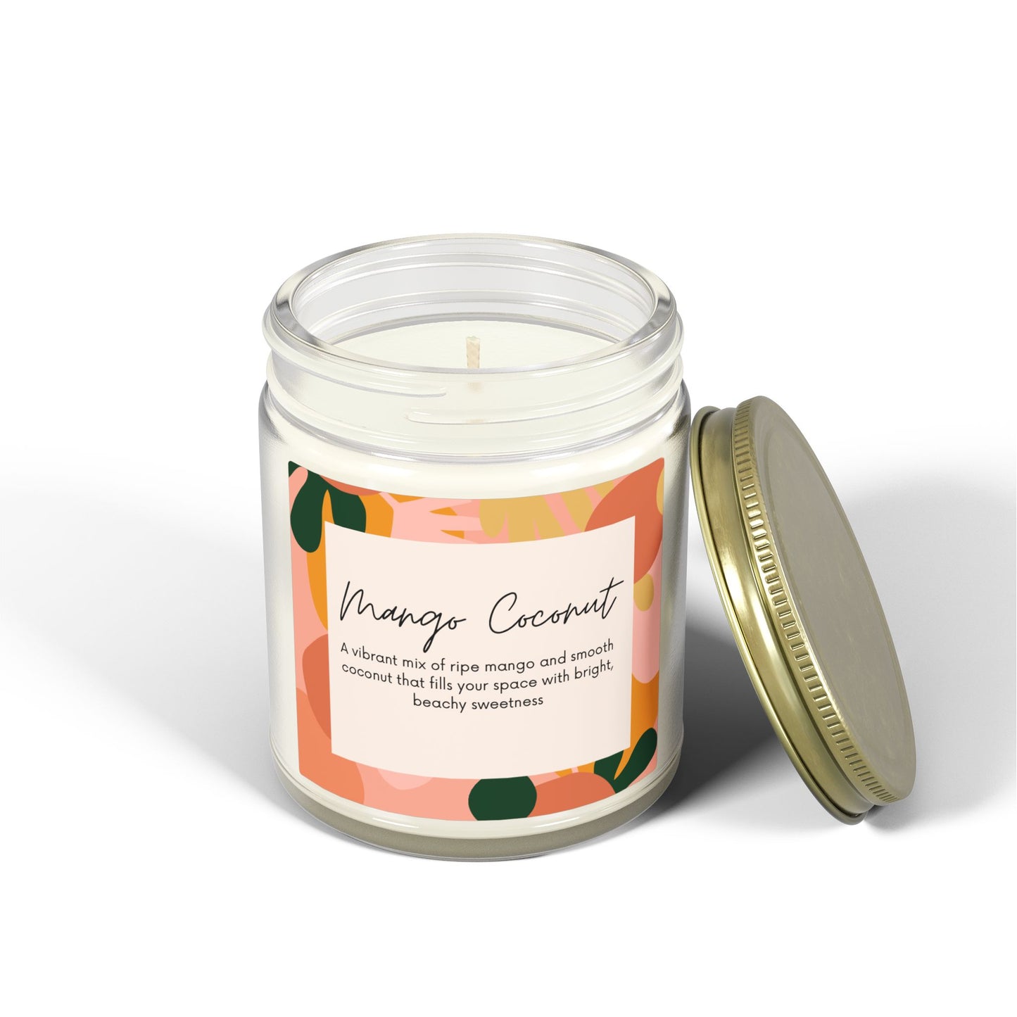 Mango Coconut Scented Candle