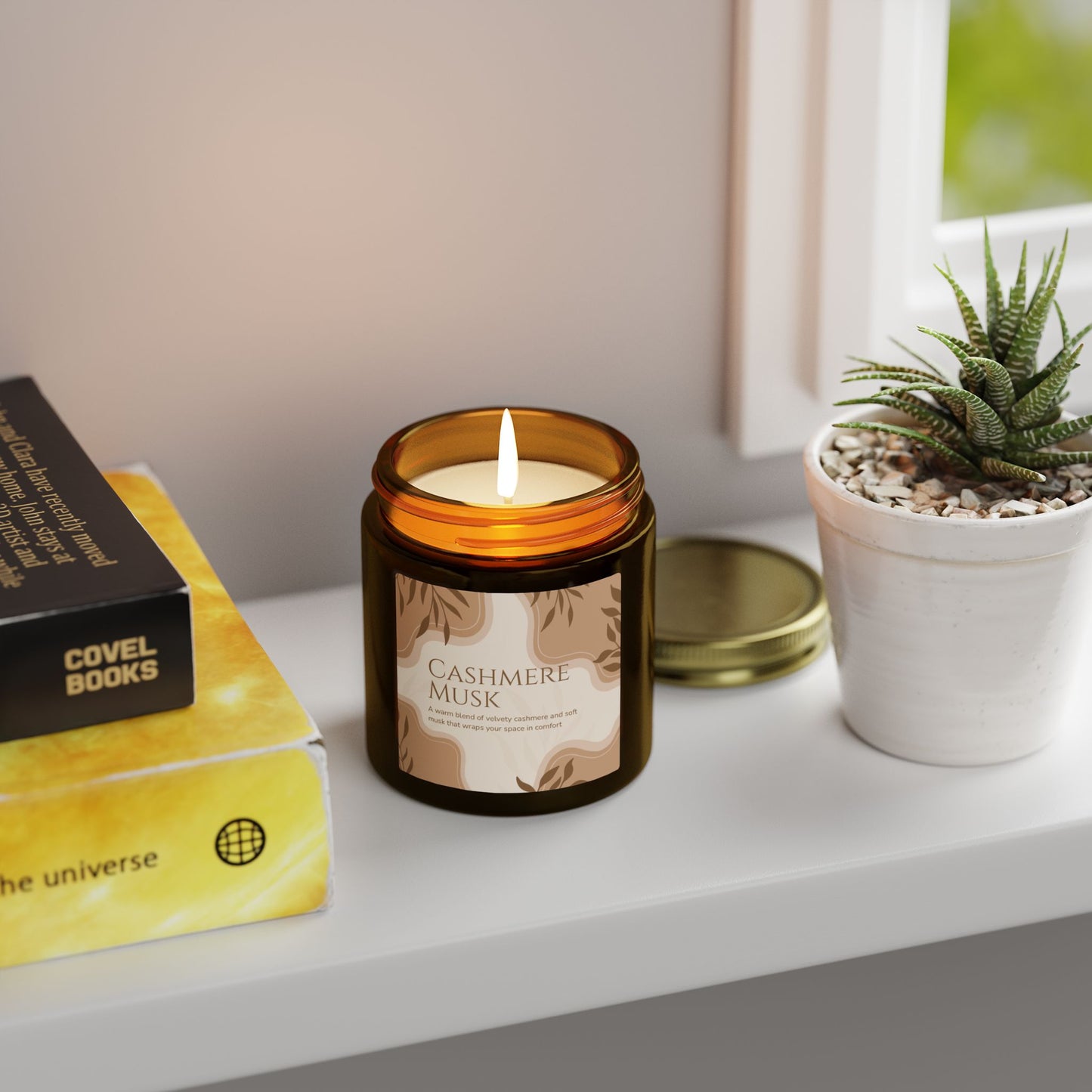 Cashmere Musk Scented Candle