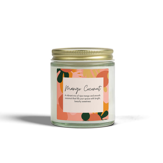 Mango Coconut Scented Candle