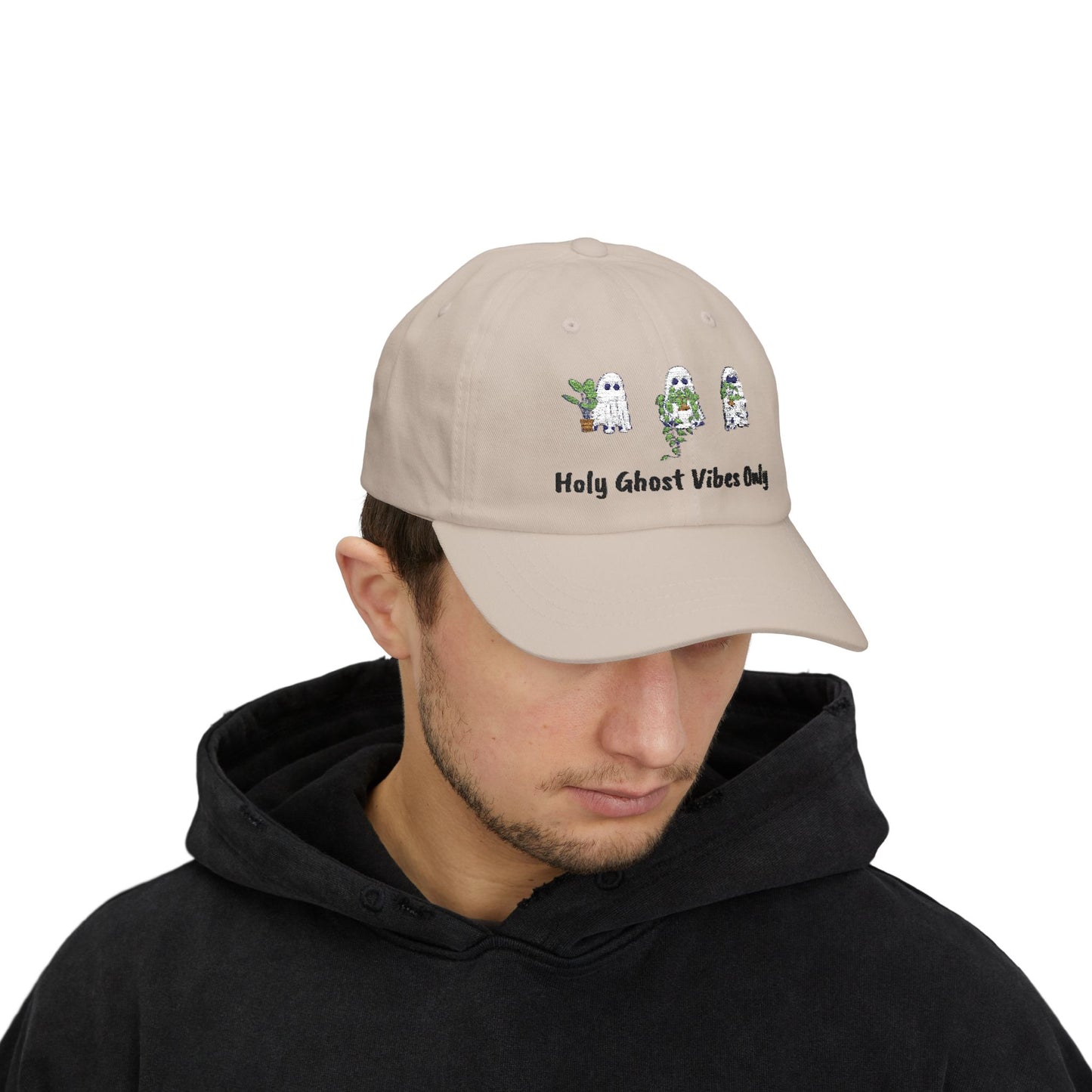 Holy Ghost Embroidered Dad Cap